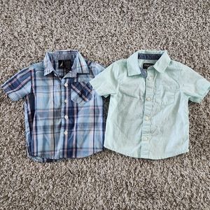 Nautica and Oshkosh 18 Month Shirts